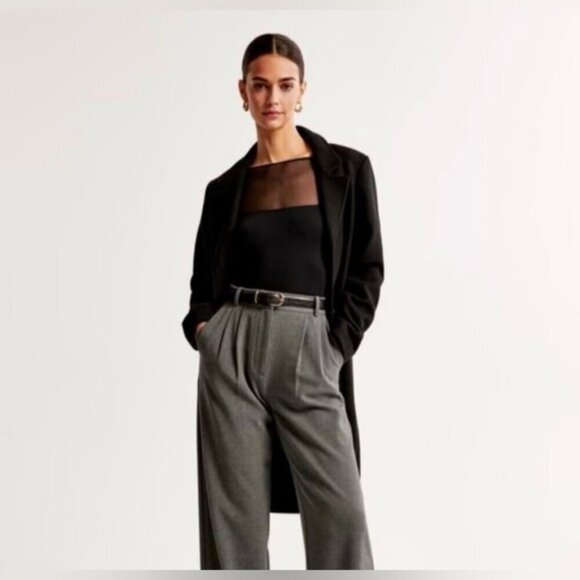 Abercrombie & Fitch - Long sleeve Mesh Bodysuit - Black. Size: XXS. NWT. (1699) - Picture 11 of 13